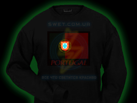 Спортивная мужская футболка с эквалайзером Португалия