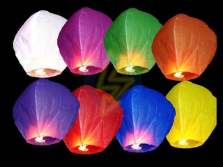 Небесные фонарики | Китайские фонарики летающие