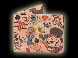Оригинальный кошелек Mighty Wallet Tattoo