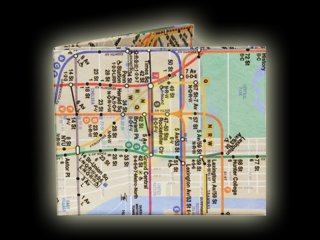 Оригинальный кошелек Mighty Wallet NYC Subway map