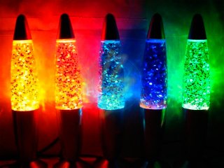 Лава лампа с блестками ночник glitter глиттер светильник