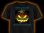 Светящаяся футболка с эквалайзером Хэллоуин